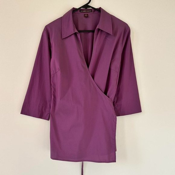 Veronika Maine Wrap Shirt - Picture 2 of 6